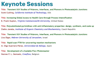 Creaflow is keynote speaker on the International Webinar on Chemistry